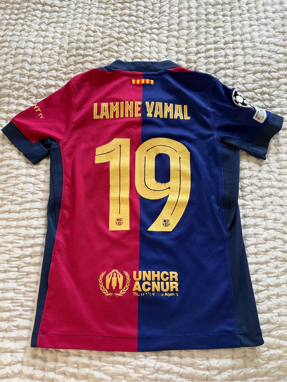 Nike Barcelona Yamal 19 Jersey - youth small